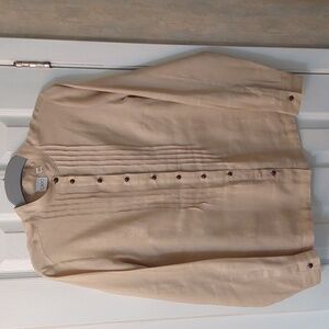 100% Linen  Cleo blouse